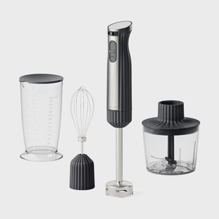 Guzzini Sous chef staafmixer Grey, 4 delar