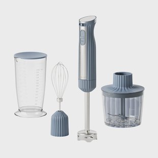 Guzzini Sous chef staafmixer Navy blue, 4 delar