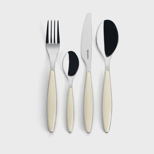 Guzzini Feeling bestekset Cream, 24 delar