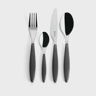Guzzini Feeling bestekset Grey, 24 delar