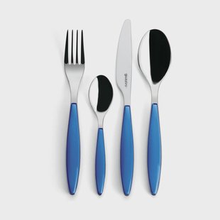Guzzini Feeling bestekset Mediterranean blue, 24 delar