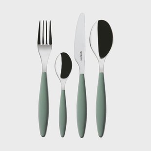 Guzzini Feeling bestekset Green lagoon, 24 delar