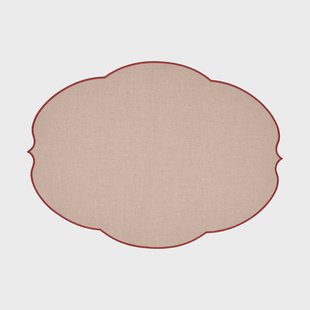 Guzzini Flowers placemat Dusty pink