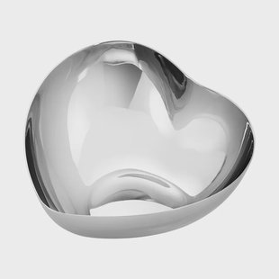 Georg Jensen Heart schaal Zilver, middel