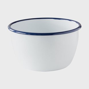 Kockums Jernverk Kockums kom Kockums white-blauw, Ø18 cm