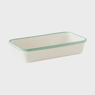 Kockums Jernverk Kockums ovenschaal Cream lux-groen, 23x13,5 cm