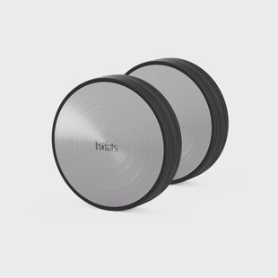Höfats FIRE KITCHEN wielen voor buitenkeuken Zwart, 2-pack