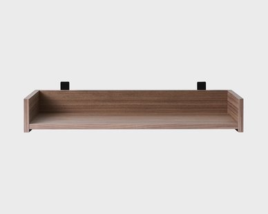 Maze Gentle schoenenplank Walnoot, 78x8x30 cm