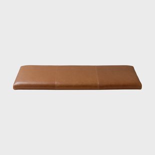 Maze Gentle zitkussen voor bank Elmo leer vintage cognac, 74,5x2,5x28,5 cm