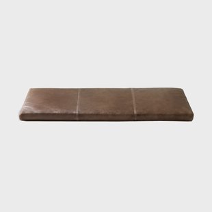 Maze Gentle zitkussen voor bank Elmo leer vintage bruin, 74,5x2,5x28,5 cm