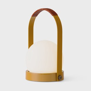 Audo Copenhagen Carrie draagbare tafellamp Golden brown