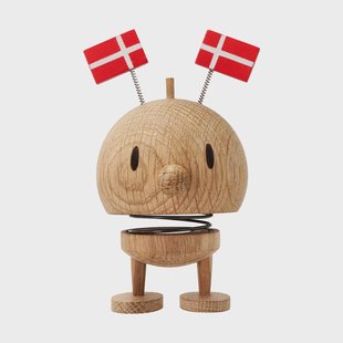 Hoptimist Hoptimist Celebration Bumble figuur M, raw oak