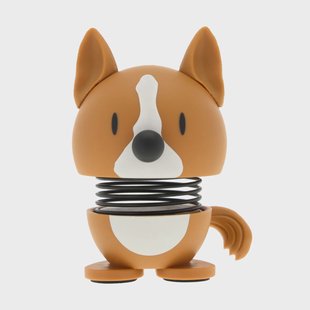 Hoptimist Hoptimist figuur XS Corgi, brown