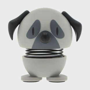 Hoptimist Hoptimist figuur XS Pug, grey