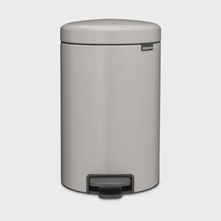 Brabantia New Icon pedaalemmer 12 liter Zacht grijs