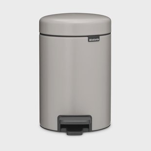 Brabantia New Icon pedaalemmer 3 liter Zacht grijs