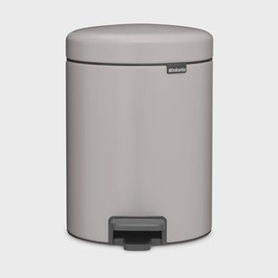 Brabantia New Icon pedaalemmer 5 liter Zacht grijs