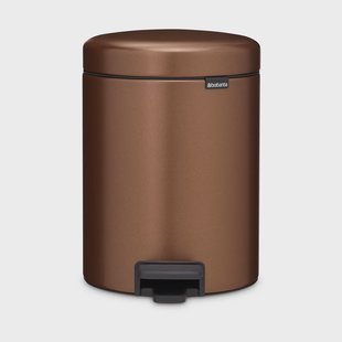 Brabantia New Icon pedaalemmer 5 liter Warm brons