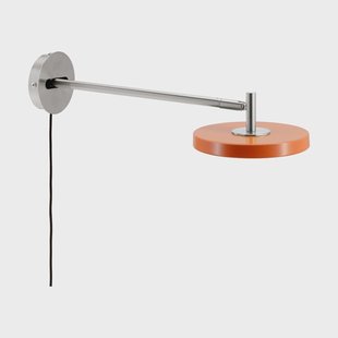 Umage Asteria Wall wandlamp Long, Nuance orange-chrome