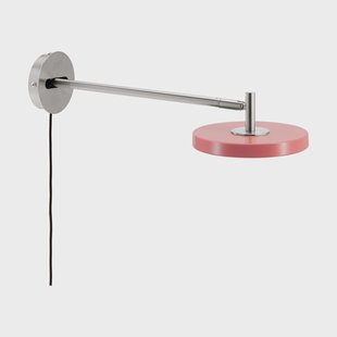 Umage Asteria Wall wandlamp Long, Nuance rose-chrome