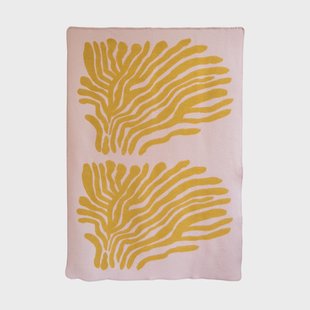 Brita Sweden Pine plaid Roze, 180x130 cm