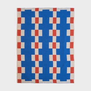 Brita Sweden Marta plaid Blauw, 180x130 cm