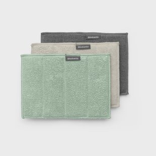 Brabantia Sinkside schoonmaakspons microvezel 3-pack Gemengd