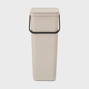 Brabantia Afvalemmer Sort & Go 40 L Zacht beige