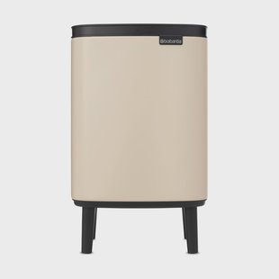 Brabantia Bo afvalbak hoog 7 L Zacht beige