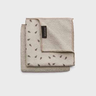 Brabantia Brabantia doek microvezel 2-pack Zacht beige