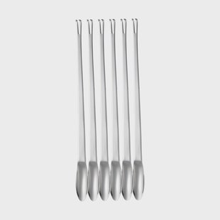 Dorre Classic schaalvork Roestvrij staal, 6-pack, 24,5 cm
