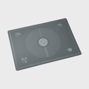 Dorre Cookie bakmat Grijs, XL, siliconen, 50x70 cm