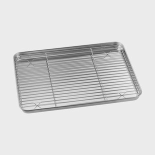 Dorre Gili gastronorm bakblik Roestvrij staal, met rek, 40,5x28 cm