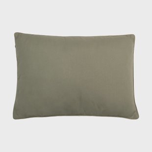 Garden Glory Garden Glory kussen Eucalyptusgroen met beige rand, 50x70 cm