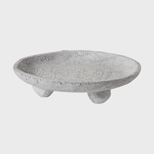MUUBS Luna dienblad Grijs, Ø34x8 cm