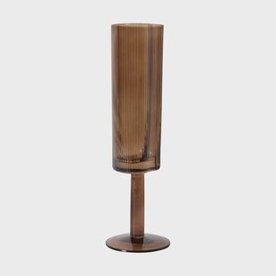 MUUBS Ripe champagneglas 14,5 cl Smoked brown