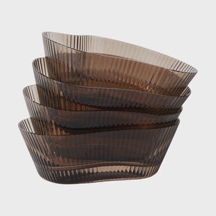 MUUBS Ripe schaaltje 4-pack Smoked brown