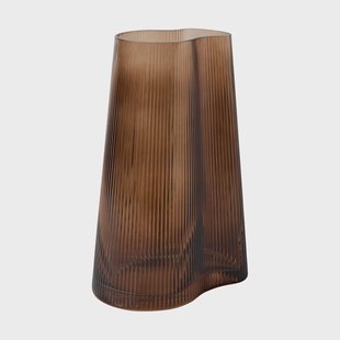 MUUBS Ripe vaas Smoked brown, 26 cm