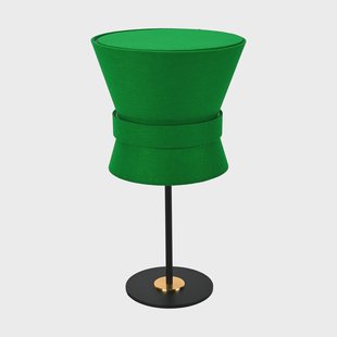 Örsjö Belysning Bow tafellamp Zwart-emerald green, small 50 cm