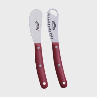 Kilner Kilner botermessen set Rood-roestvrij staal