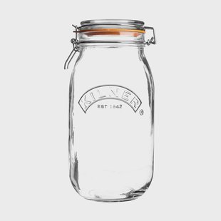 Kilner Kilner ronde pot met beugelsluiting Helder, 2 L