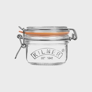 Kilner Kilner ronde pot met beugelsluiting Helder, 125 ml