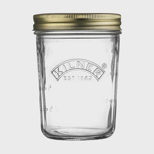Kilner Kilner WIDE weckpot Helder-goud, 350 ml