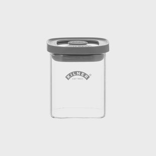 Kilner Kilner FRESH kruidenpot vierkant Helder-grijs, 160 ml
