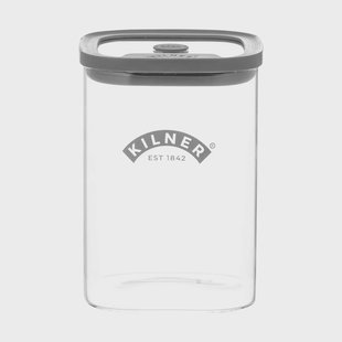 Kilner Kilner FRESH voorraadpot Helder-grijs, 1 L