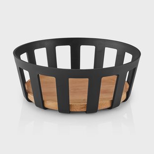 Eva Solo Nordic kitchen broodmand Zwart, large, Ø24,5 cm