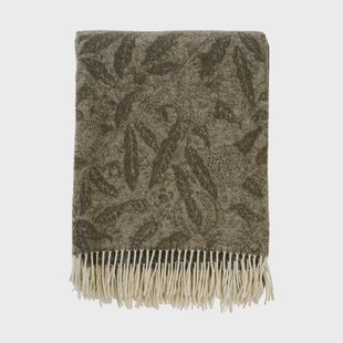 Klippan Yllefabrik Fruit wollen plaid Salie, 140x200 cm