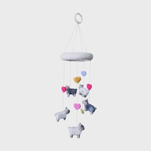 Klippan Yllefabrik Sheep vilten mobiel 15x50 cm