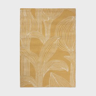 Marimekko Kukat puhkeavat vloerkleed outdoor Straw, 200x280 cm