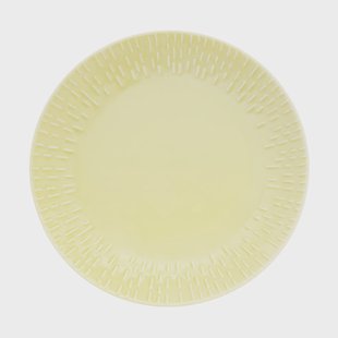 Aida Confetti bord Lemon, Ø21 cm